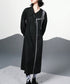 Check Ribbon Panel Dress